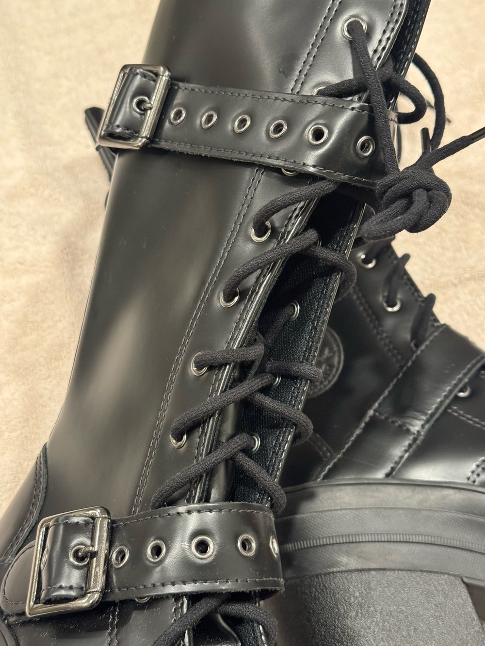 Converse Chuck 70 De LUXE Heel | Platform boots | black | Size 6 - Picture 4 of 7